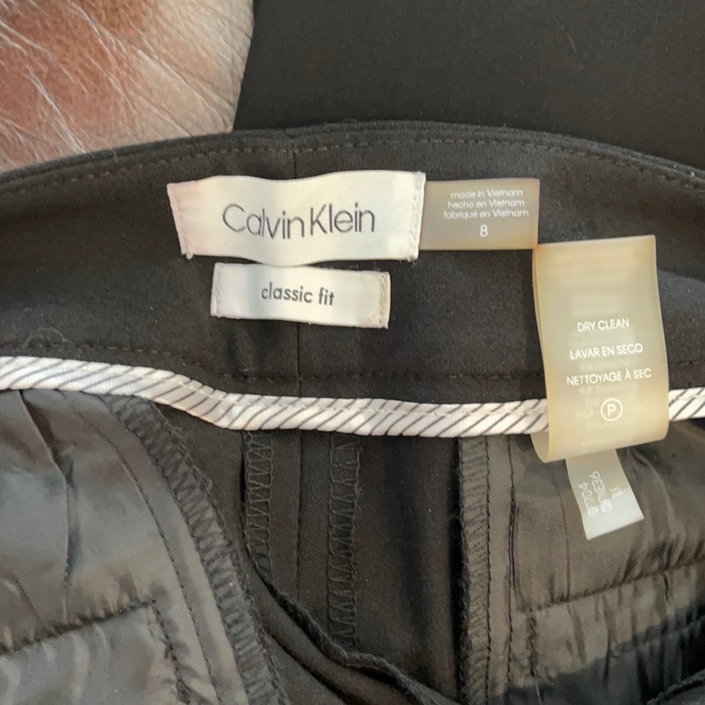 Calvin Klein Black dress pants